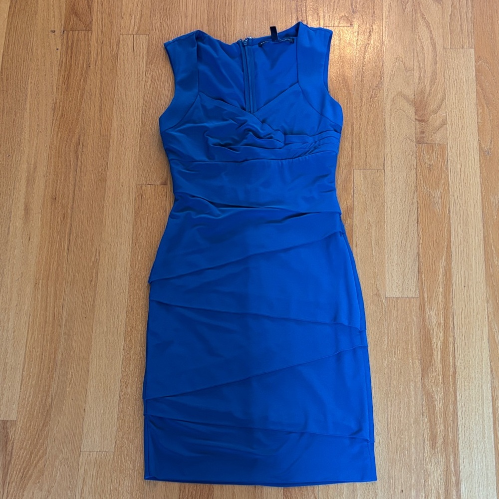 White House Black Market Dark Teal Dress
